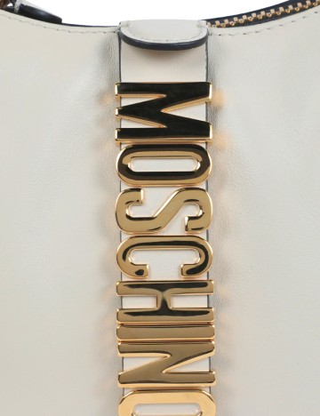 Geanta Moschino, crem