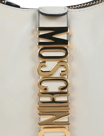 Geanta Moschino, crem