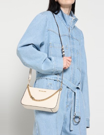 Geanta Michael Kors, crem