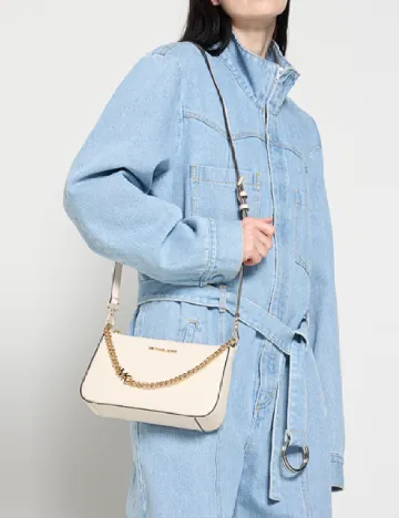Geanta Michael Kors, crem
