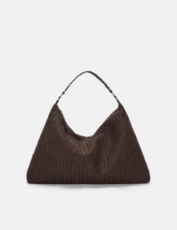 Geanta Pull&Bear, maro