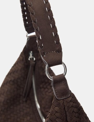 Geanta Pull&Bear, maro