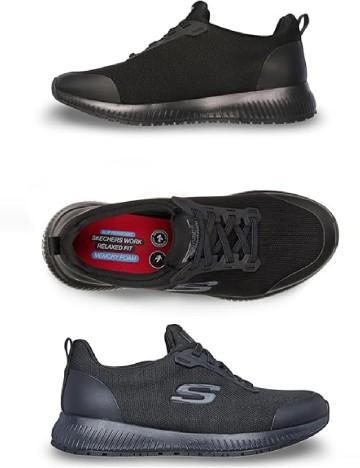 Adidasi SKECHERS, negru