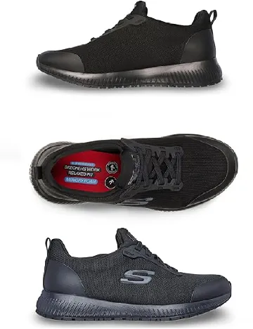 Adidasi SKECHERS, negru