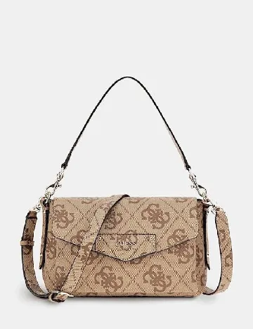 Geanta Guess, crem