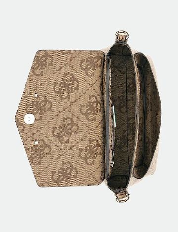 Geanta Guess, crem