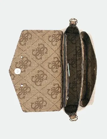 Geanta Guess, crem