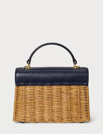 Geanta Ralph Lauren, bleumarin/maro
