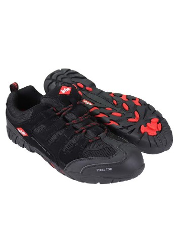 Bocanci de protecție cu varf metalic Lee Cooper, negru