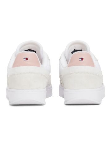 Adidasi Tommy Hilfiger, alb