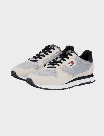 Adidasi Tommy Hilfiger, gri/bej