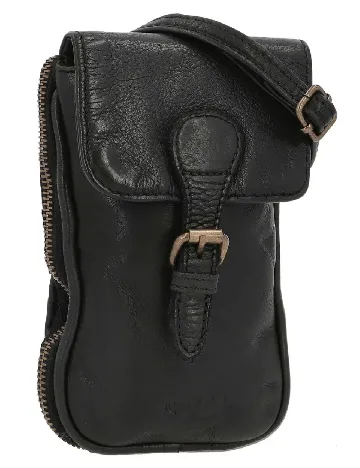 Geanta Gusti Leather Studio, negru