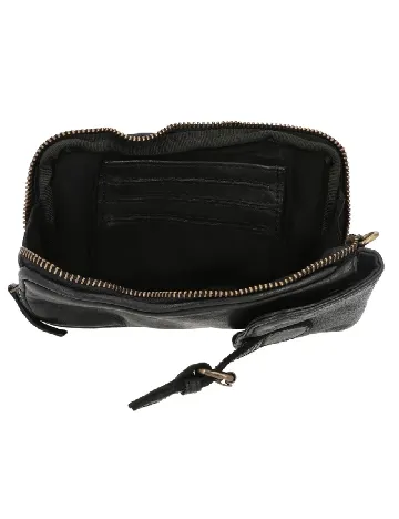 Geanta Gusti Leather Studio, negru
