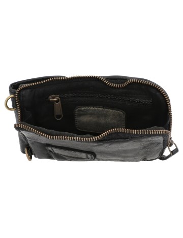 Geanta Gusti Leather Studio, negru