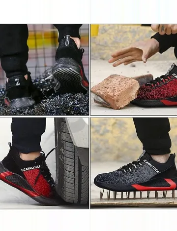 Bocanci de protecție cu varf metalic Ucayali, negru
