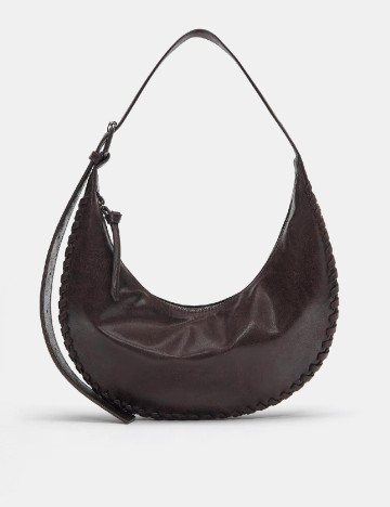 Geanta Pull&Bear, maro