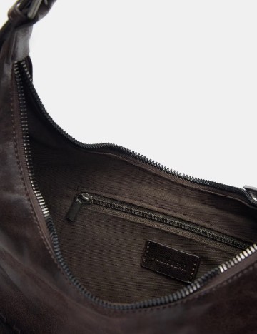 Geanta Pull&Bear, maro