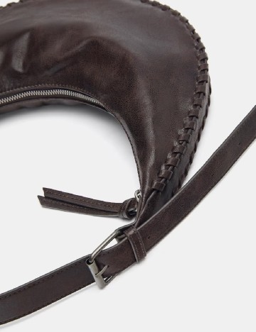 Geanta Pull&Bear, maro