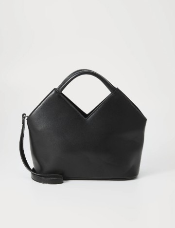 Geanta Pieces, negru