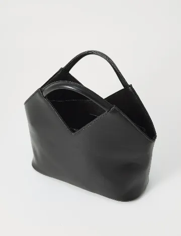 Geanta Pieces, negru