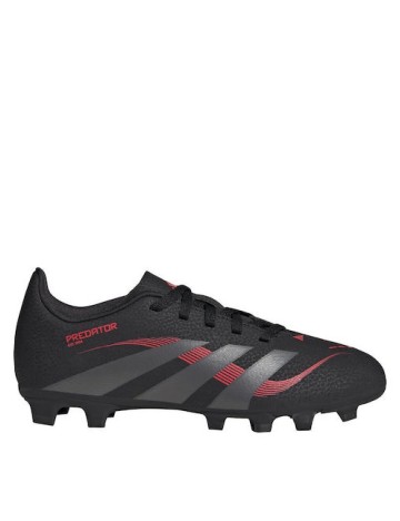 Ghete de fotbal Adidas, negru/rosu