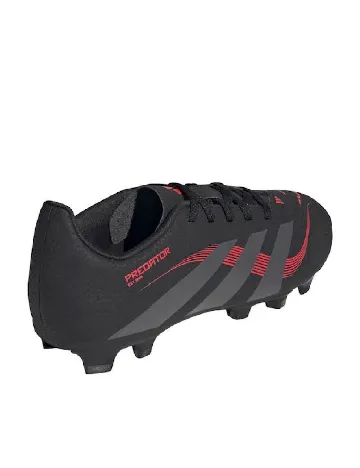 Ghete de fotbal Adidas, negru/rosu
