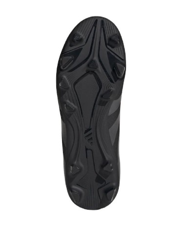 Ghete de fotbal Adidas, negru/rosu