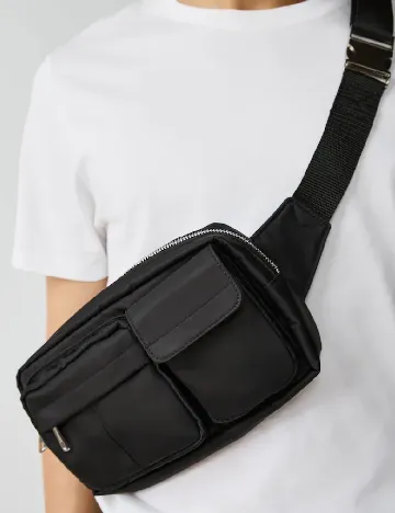 Borseta Next, negru