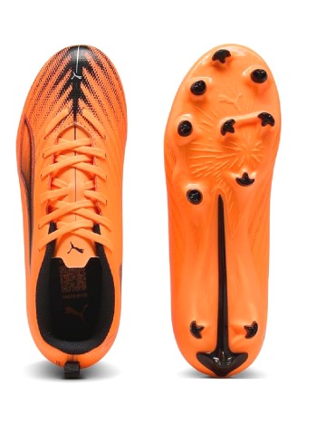 Ghete de fotbal Puma, portocaliu