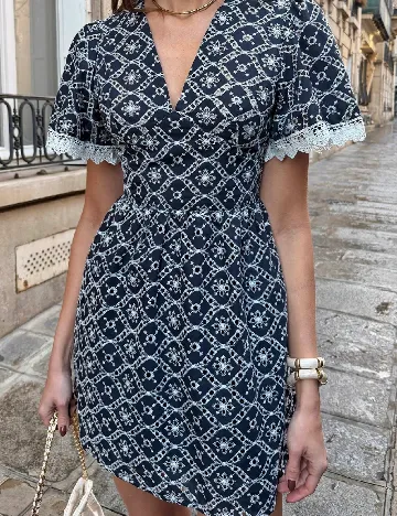 Rochie scurta SHEIN, bleumarin
