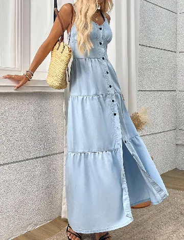 Rochie lunga SHEIN, albastru