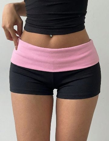 Pantaloni scurti SHEIN, negru