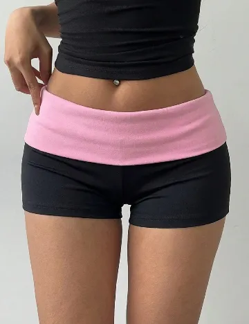 Pantaloni scurti SHEIN, negru