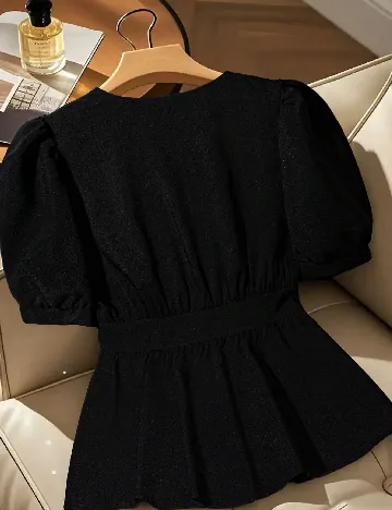 Bluza SHEIN CURVE, negru