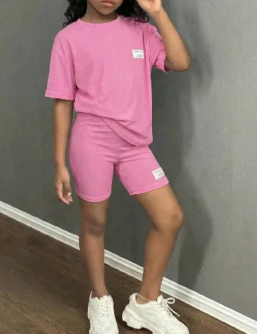 Compleu Shein Kids, roz