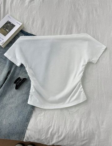 Top SHEIN, alb