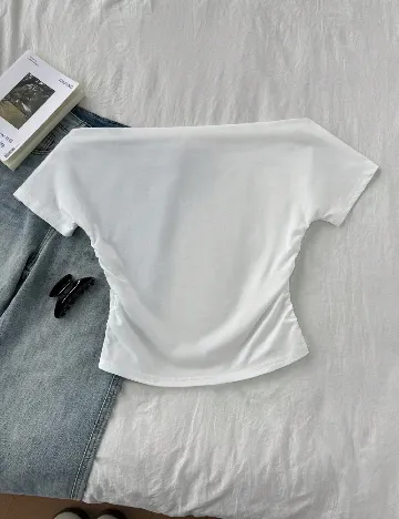 Top SHEIN, alb