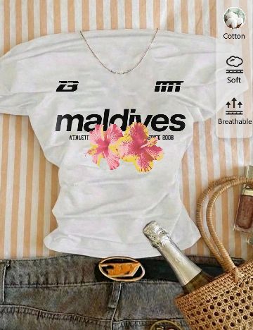 Top SHEIN, alb