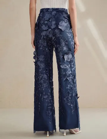 Pantaloni Anewsta, albastru