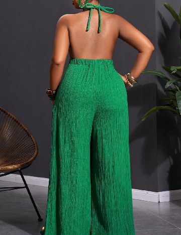 Salopeta SHEIN CURVE, verde