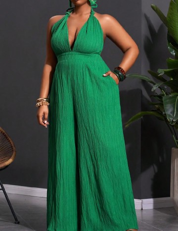 Salopeta SHEIN CURVE, verde
