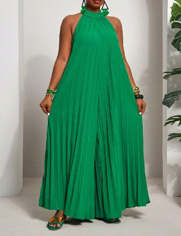 Salopeta SHEIN CURVE, verde