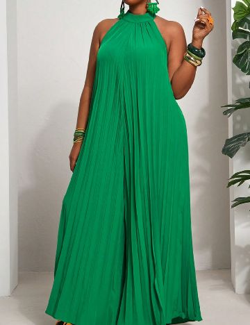 Salopeta SHEIN CURVE, verde