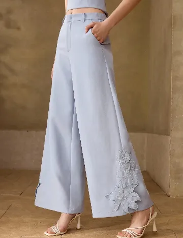 Pantaloni MOTF, albastru