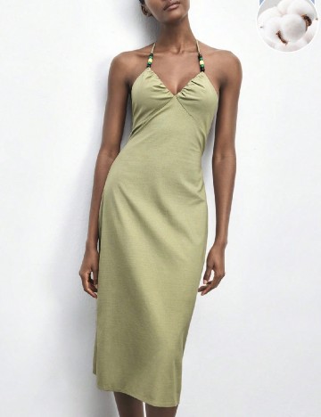 Rochie medie SHEIN, verde