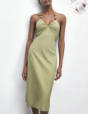 Rochie medie SHEIN, verde