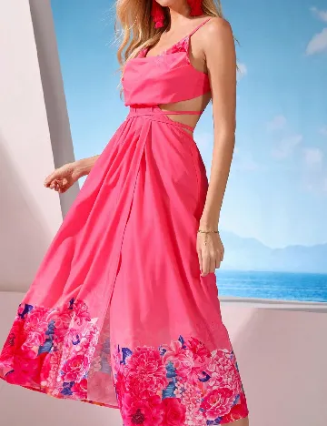 Rochie medie SHEIN, roz