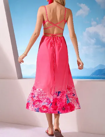 Rochie medie SHEIN, roz
