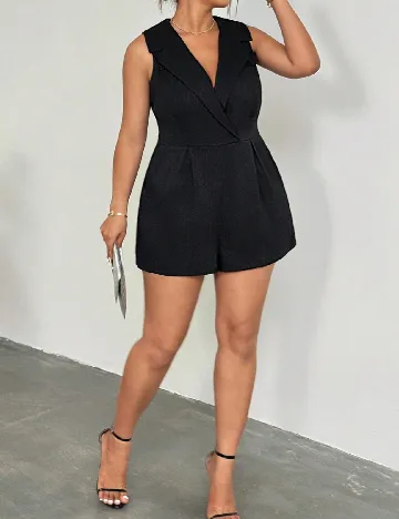 Salopeta SHEIN CURVE, negru