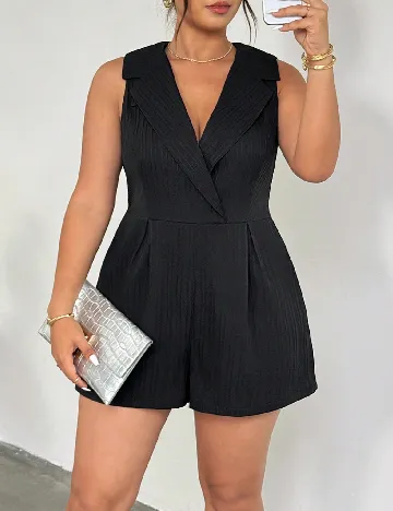 Salopeta SHEIN CURVE, negru